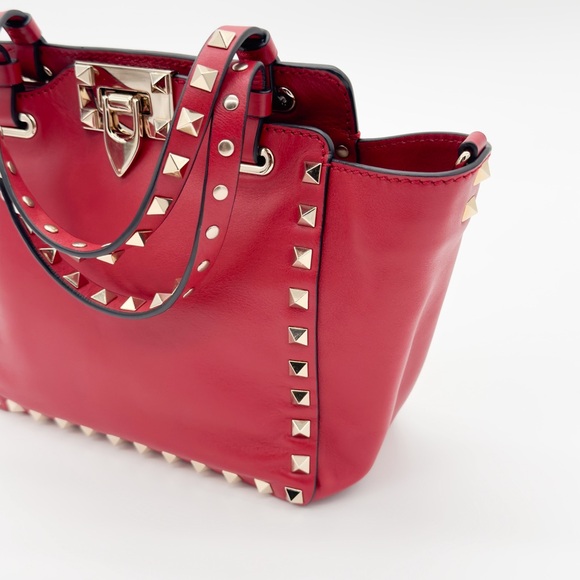 Valentino Rockstud Leather Shoulder Bag - Picture 15 of 17